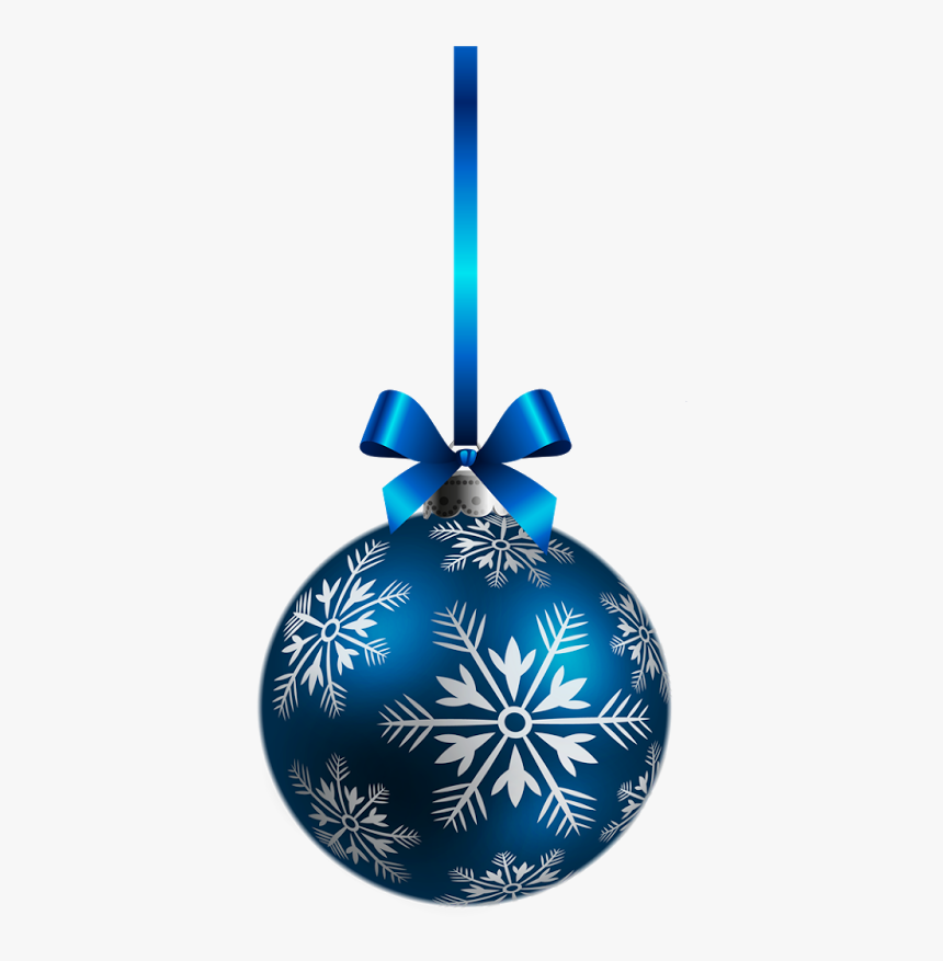 Blue Christmas Ball Png, Transparent Png, Free Download