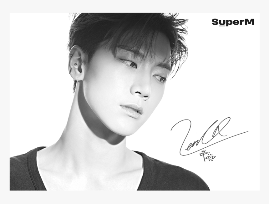 Taeyong Signed Poster Superm, HD Png Download, Free Download