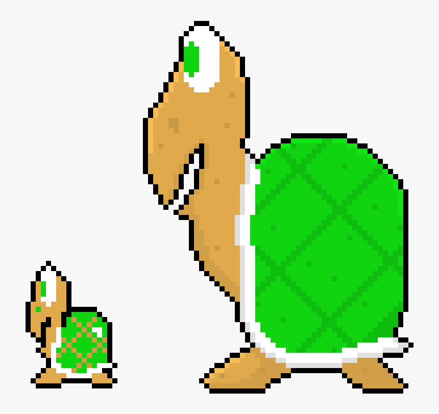 Plant Vs Zombie Pixel Art Peashooter, HD Png Download, Free Download