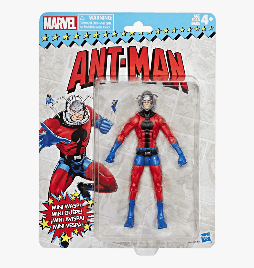 Marvel Vintage Assortment Wave - Marvel Legends Ant Man, HD Png Download, Free Download