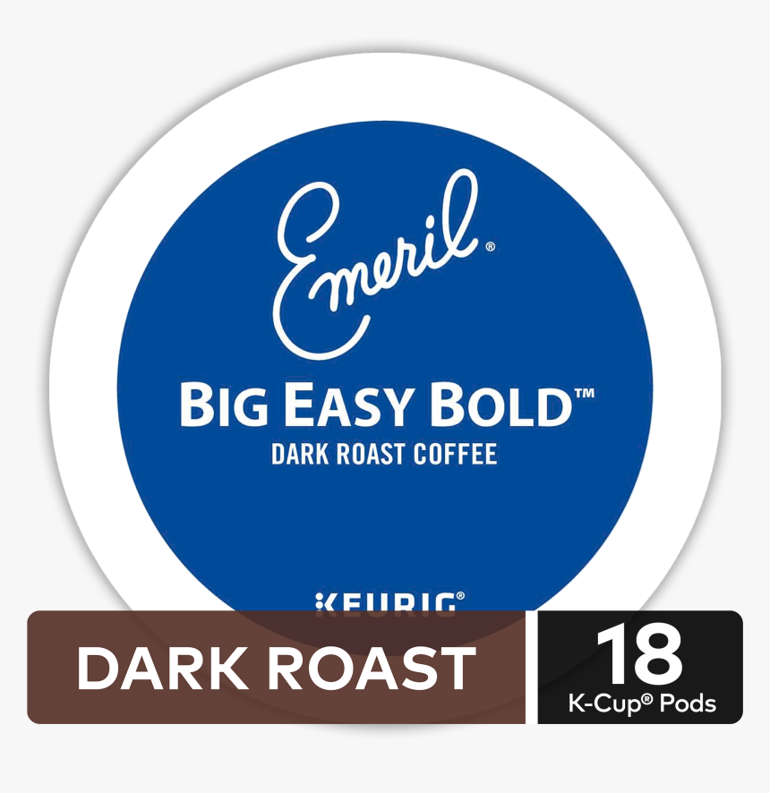 Emeril"s Big Easy Bold Coffee, Keurig K-cup Pods, Dark - Circle, HD Png Download, Free Download