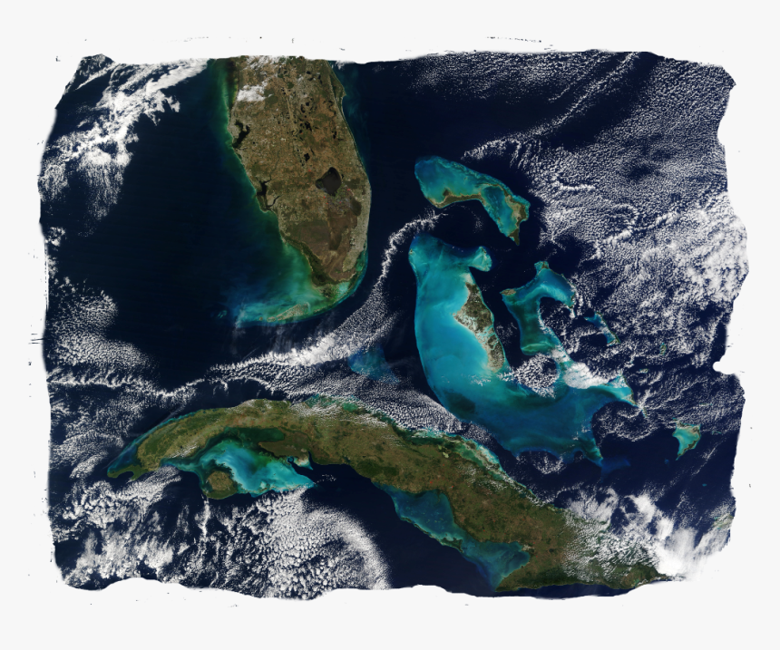 Cuba Florida Map - Painting, HD Png Download, Free Download