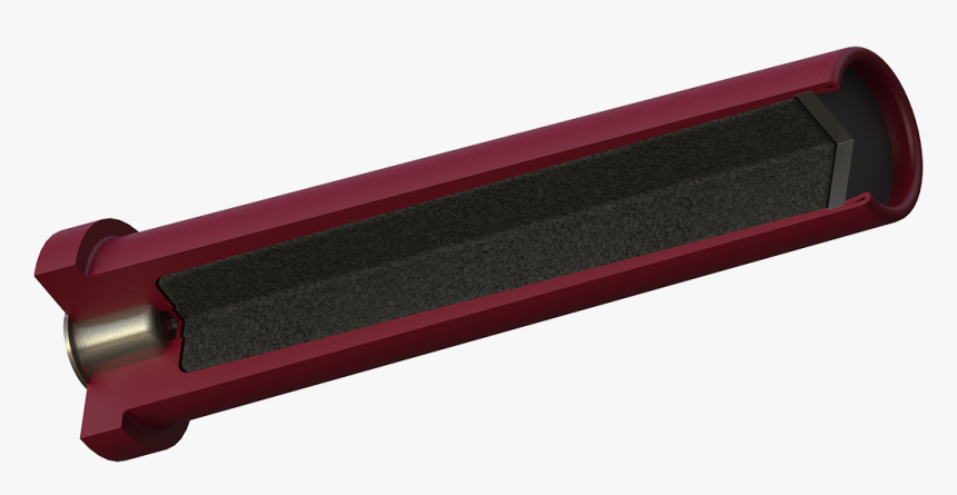 A Cutaway Of The New Federal Firestick - Sharpening Stone, HD Png Download, Free Download