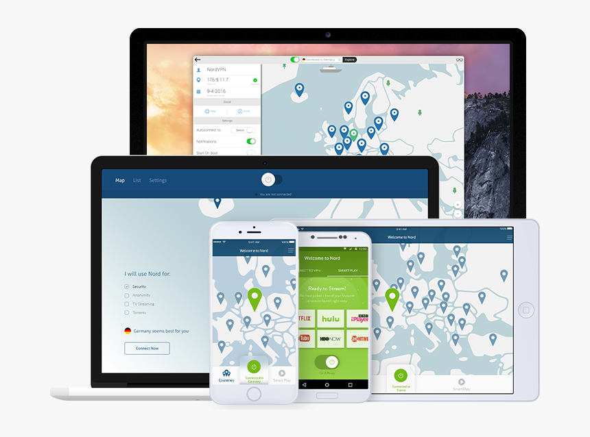 Vpn Industry Interview - Nordvpn Devices, HD Png Download, Free Download