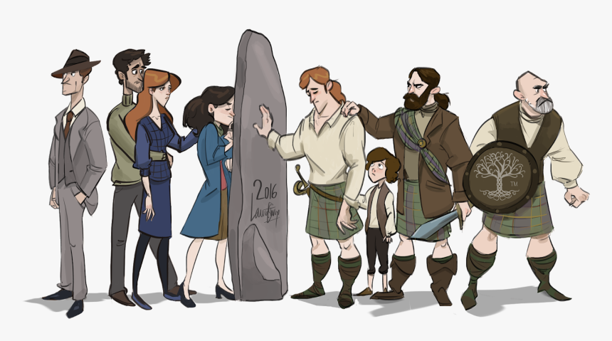 Outlander Drawing, HD Png Download, Free Download