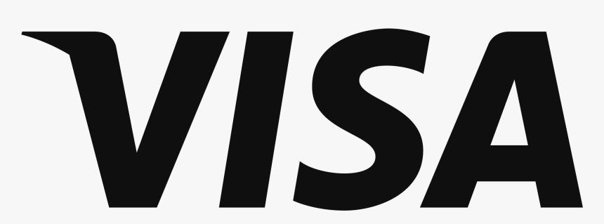 Visa Logo Png Black, Transparent Png, Free Download