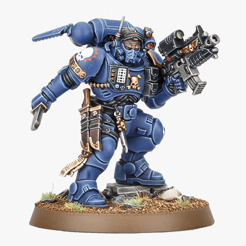 Primaris Lieutenant In Phobos Armour, HD Png Download, Free Download