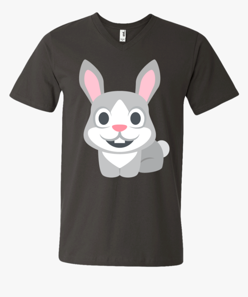 Happy Rabbit Emoji Men"s V Neck T Shirt - Gucci T Shirt 2018, HD Png Download, Free Download