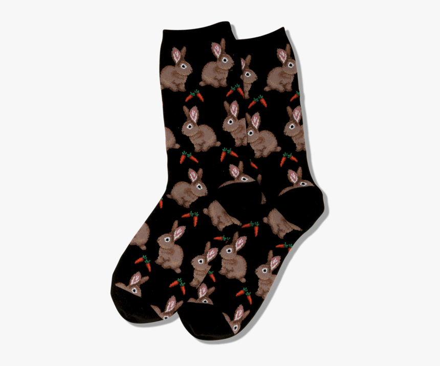 Women"s Bunnies Crew Socks"
 Class="slick Lazy Image - Sock, HD Png Download, Free Download