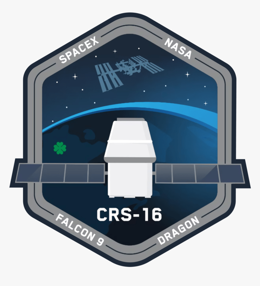 Spacex Crs 16 Patch, HD Png Download, Free Download