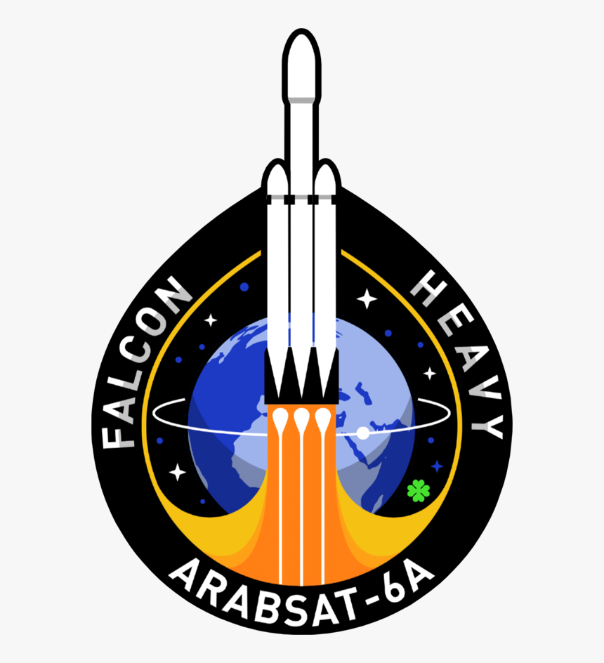 Falcon Heavy Mission Patch, HD Png Download, Free Download