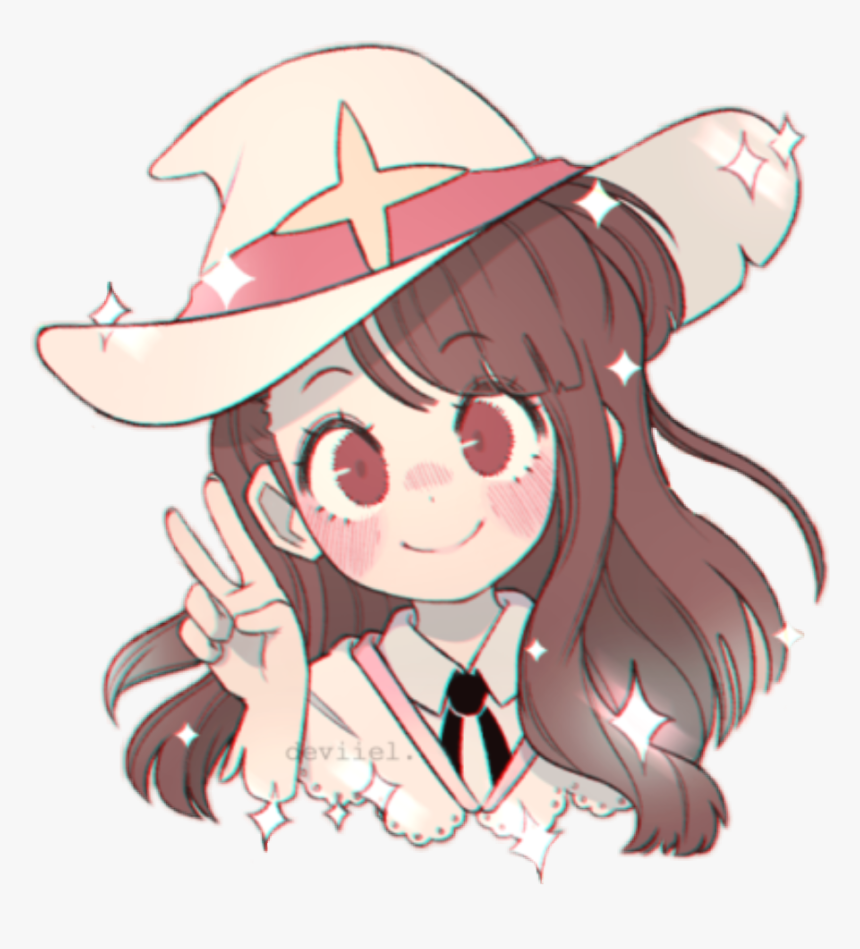 #freetoedit #akko #littlewitchacademia #kawaii #anime - Atsuko Kagari, HD Png Download, Free Download