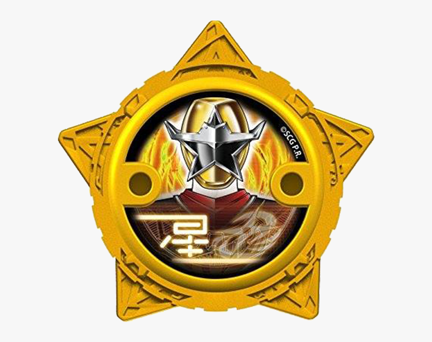 Ninja Steel Gold Power Star - Power Rangers Super Ninja Steel With Stars, HD Png Download, Free Download