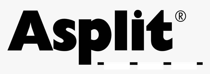 Asplit Logo Black And White - Graphics, HD Png Download, Free Download