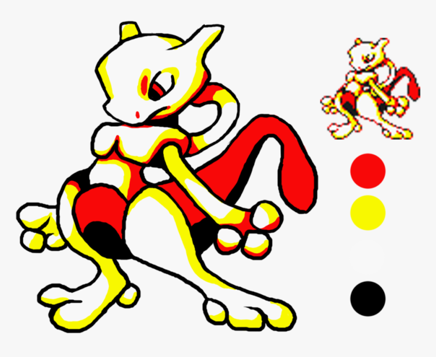 Pixels Drawing Pokemon - Red Sprite Pokemon Yellow, HD Png Download, Free Download