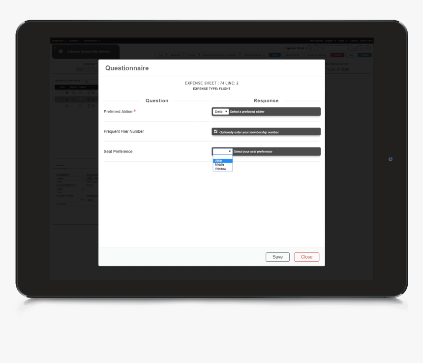 Mobile Expense Management Software Multi Currency Robust - Personal Computer, HD Png Download, Free Download