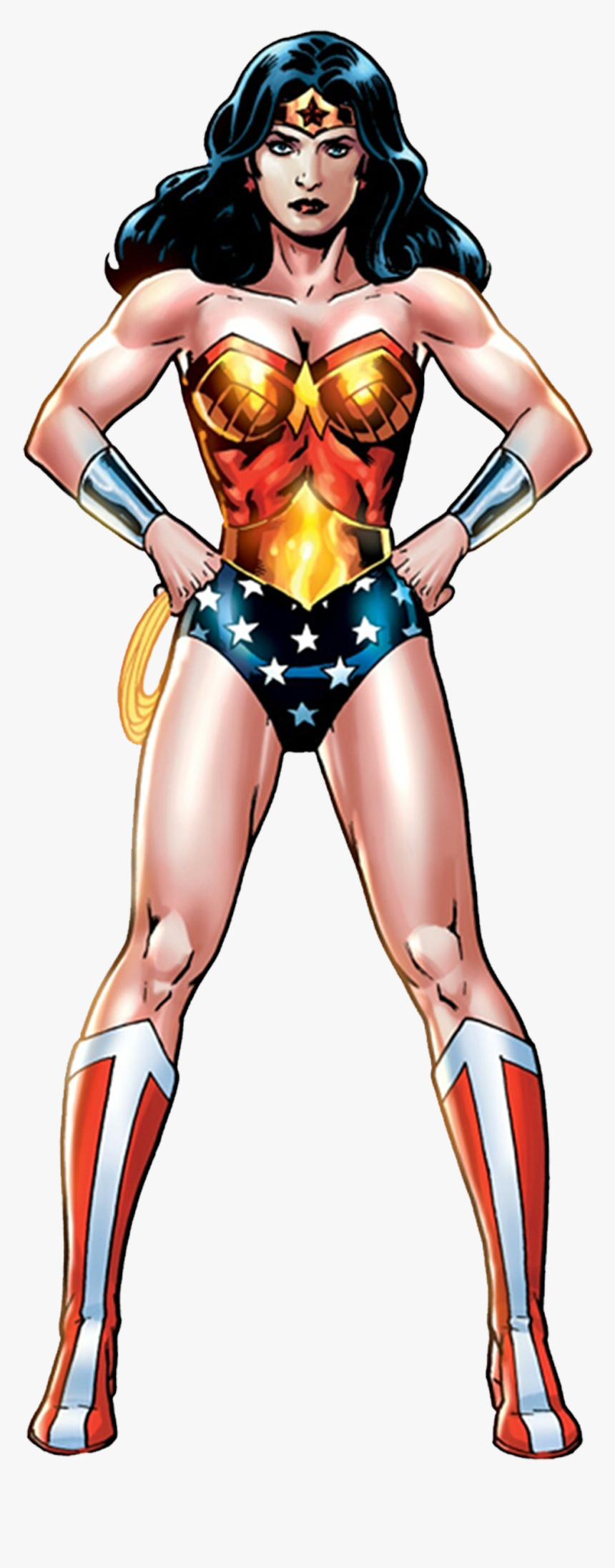 Vector Superhero Female - Gal Gadot Wonder Woman Costume Classic, HD Png Download, Free Download