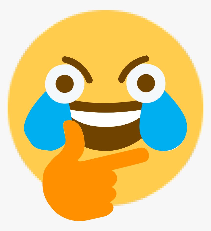 Hmmlmao Discord Emoji - Laughing Emoji With Open Eyes, HD Png Download, Free Download