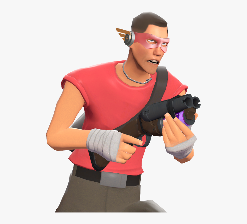 Number 1 Fan - Team Fortress 2 Game Scout Soda Popper, HD Png Download - ki...