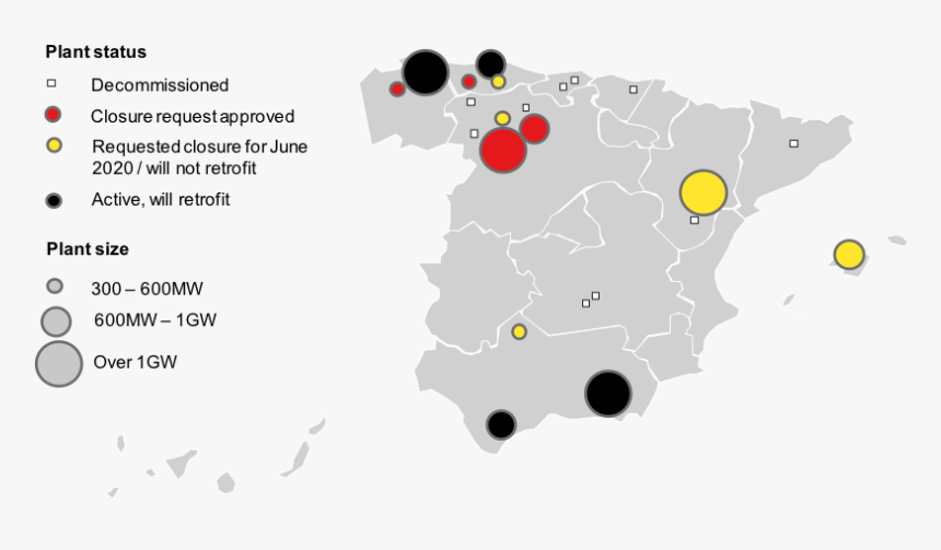 Spain Renewable Energy Map, HD Png Download, Free Download