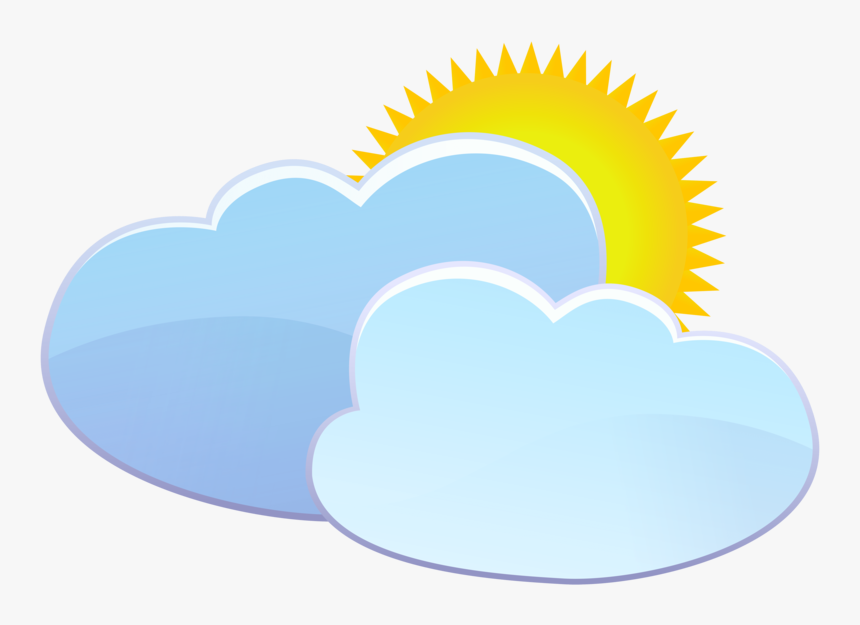 Clouds And Sun Weather Icon - Certified Mortgage Banker, HD Png Download, Free Download