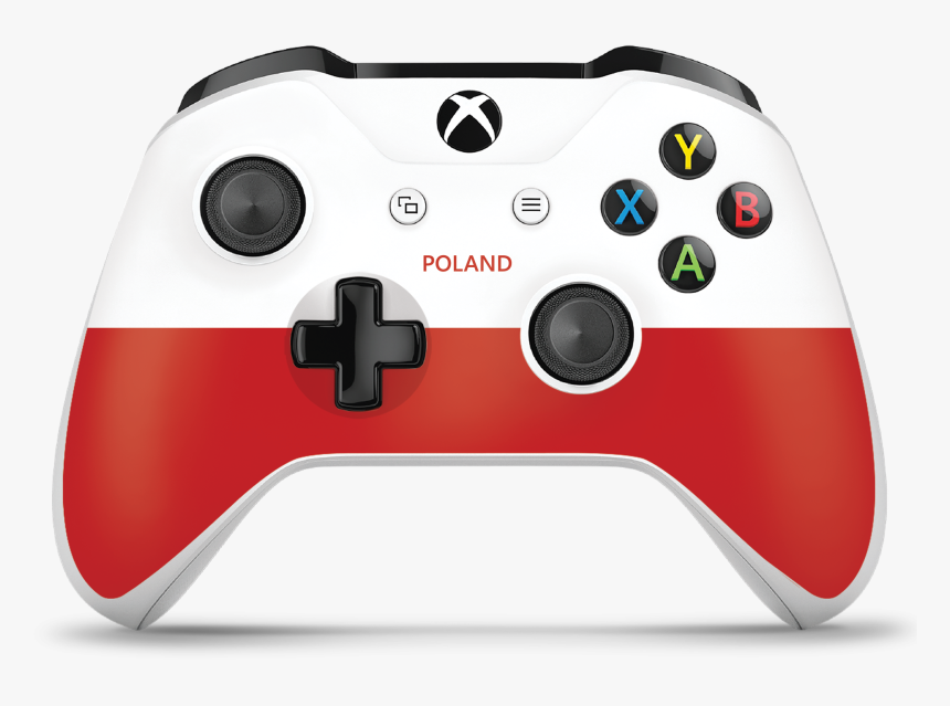 Xbox One Poland Flag Controller Skin - Xbox Controller, HD Png Download, Free Download