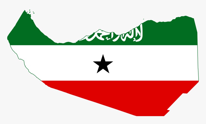 Somaliland Flag Map, HD Png Download, Free Download