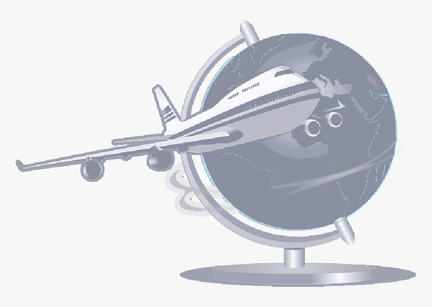 Airbus, Flight, Globe, Jet, Jumbo, Map, Travel, Trip, HD Png Download, Free Download