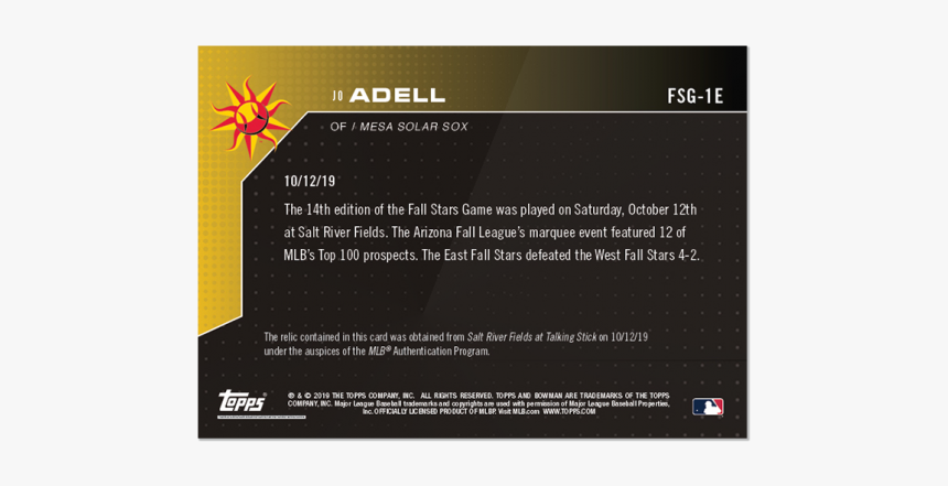 Game Used Base Relic - Parallel, HD Png Download, Free Download