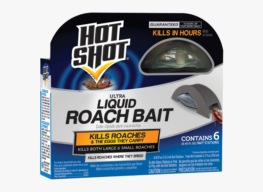 Hot Shot Liquid Roach Bait, HD Png Download, Free Download