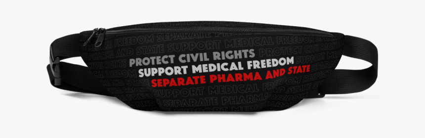Support Medical Freedom Fanny Pack Front View - Fanny Pack, HD Png Download, Free Download