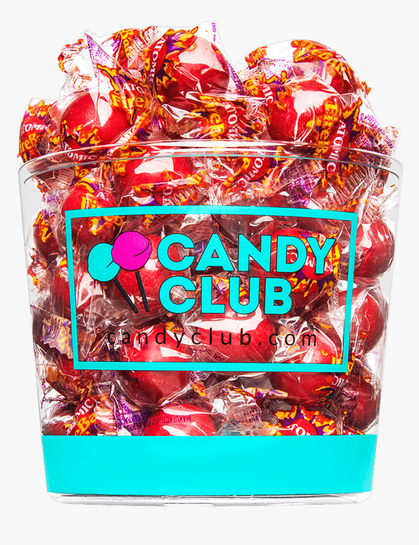 Candy Club - Atomic Fireballs - Gift Basket, HD Png Download, Free Download