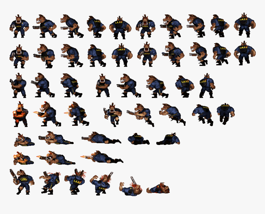 Duke Nukem Pig Cop, HD Png Download, Free Download