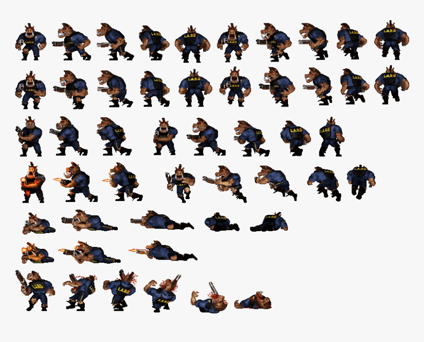 Duke Nukem Pig Cop, HD Png Download - kindpng