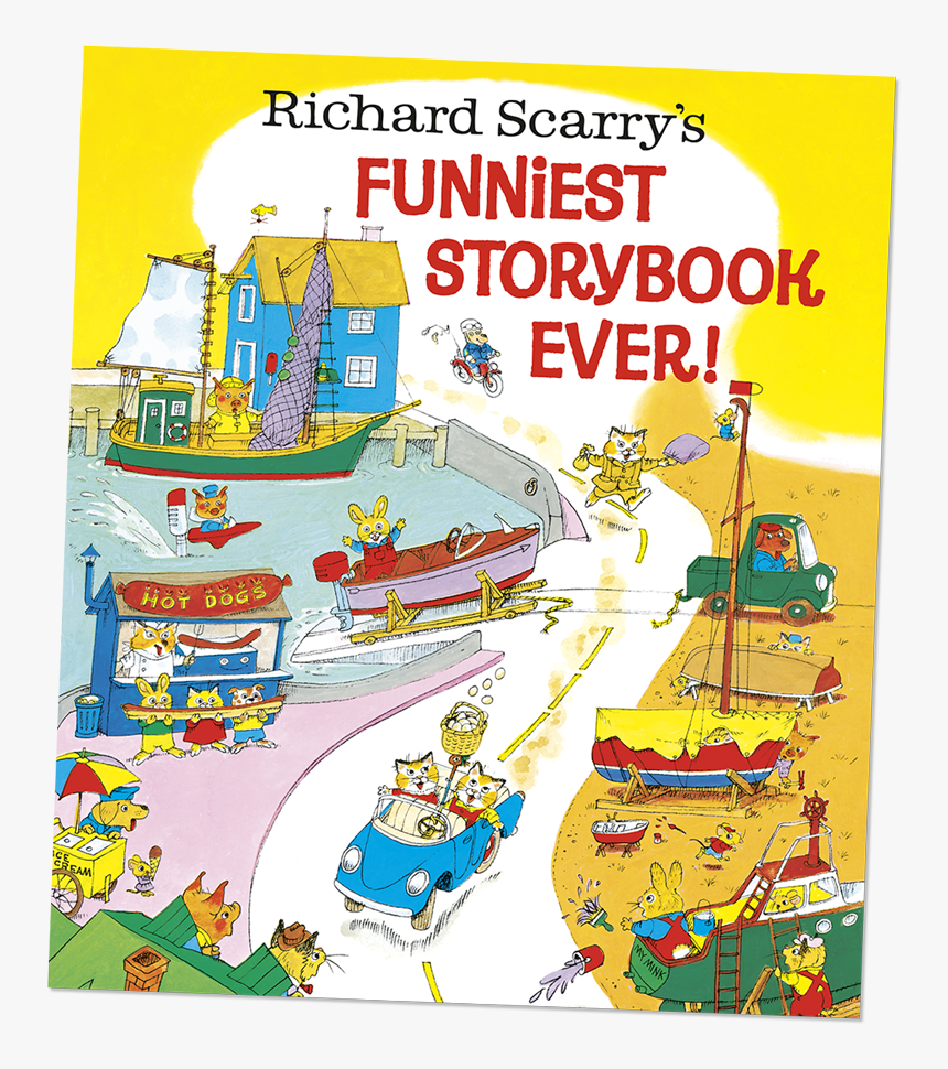 Funniest-storybook - Richard Scarry Funniest Storybook Ever, HD Png Download, Free Download