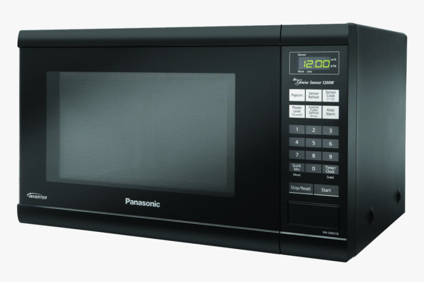 Panasonic Microwave Oven Transparent - Microwave Oven, HD Png Download, Free Download