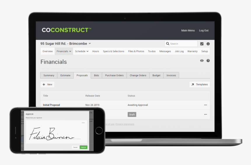 Coconstruct Proposal Feature Overview - Smartphone, HD Png Download, Free Download