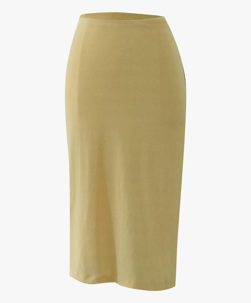 Yellow Pencil Skirt By British Steele - Pencil Skirt, HD Png Download, Free Download