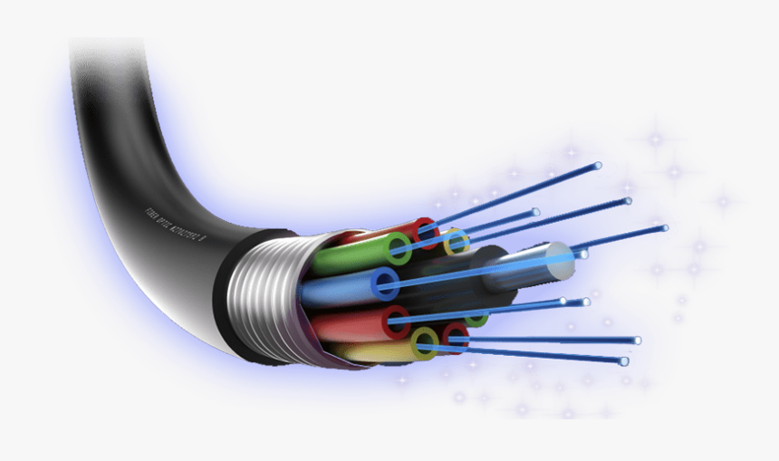 Internet Fiber Optic Cable, HD Png Download, Free Download