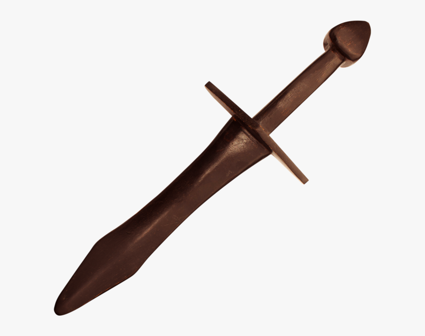 19 In Dark Wood Medieval Practice Sword, , Panther - Sword, HD Png Download, Free Download
