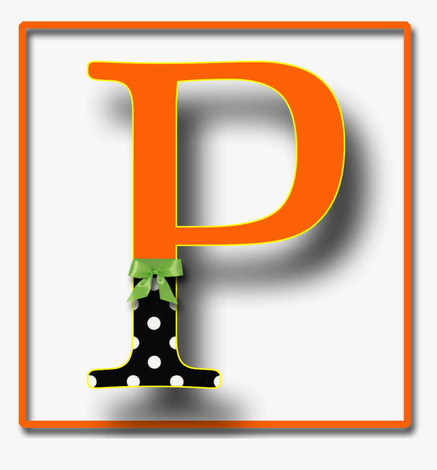 Halloween Polka Dot Alphabet Letters, HD Png Download, Free Download