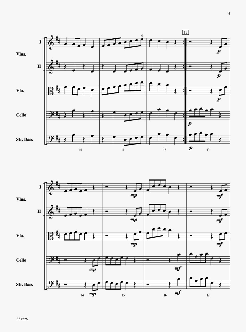 Hanukkah Habanera Sheet Music Violin, HD Png Download, Free Download