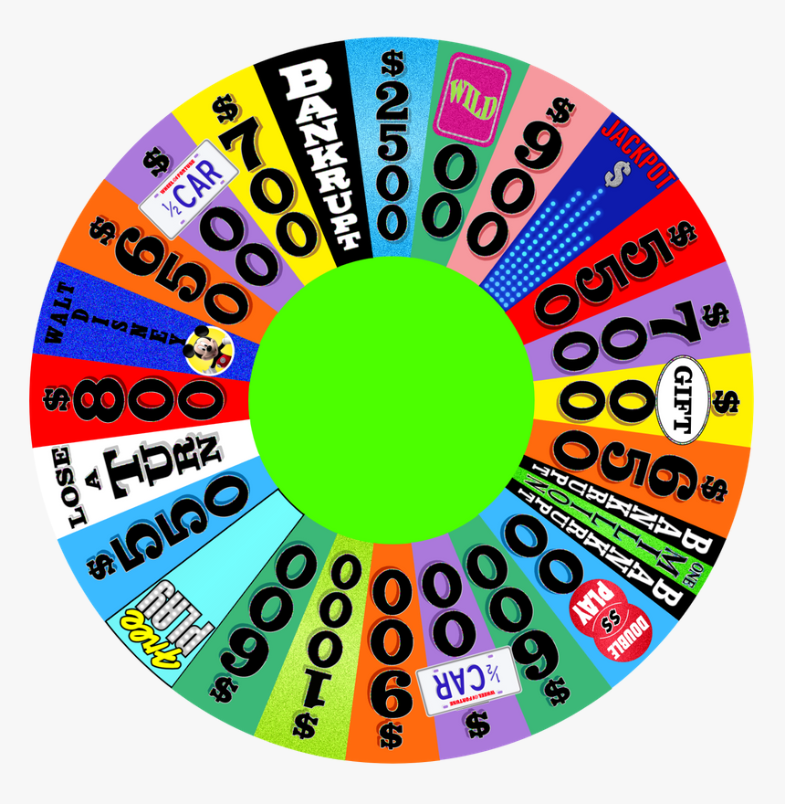 Wheel Of Fortune Wheel, HD Png Download, Free Download