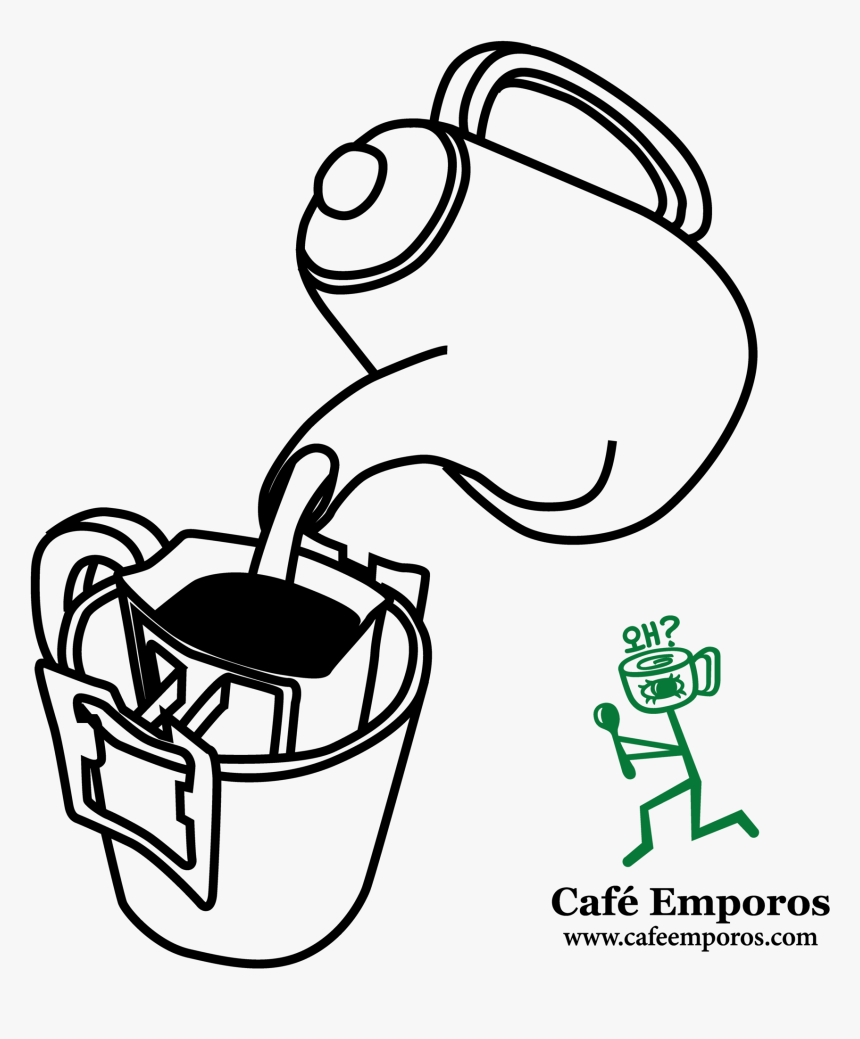 Transparent Roast Hand Png - Coffee Drip Bags Vector, Png Download, Free Download
