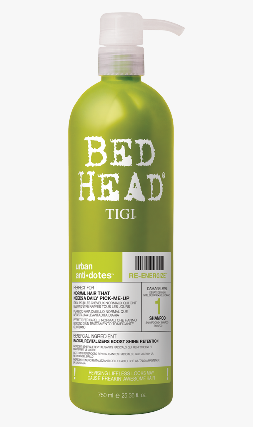 Urban Antidotes Re-energize Shampoo - Bed Head, HD Png Download, Free Download