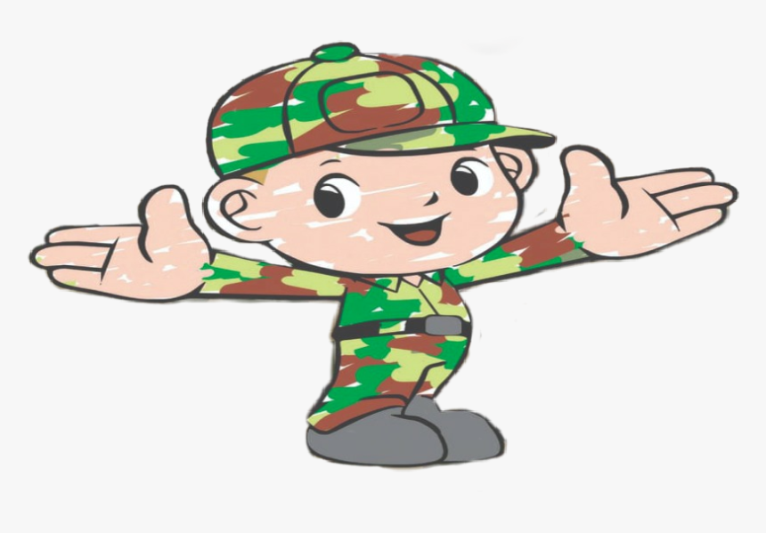 #soldado - Cartoon, HD Png Download, Free Download