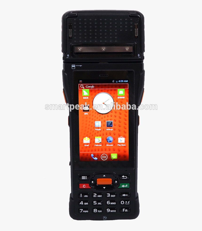 Msr Potts And Chip / Pos With Fingerprint Reader / - Feature Phone, HD Png Download, Free Download