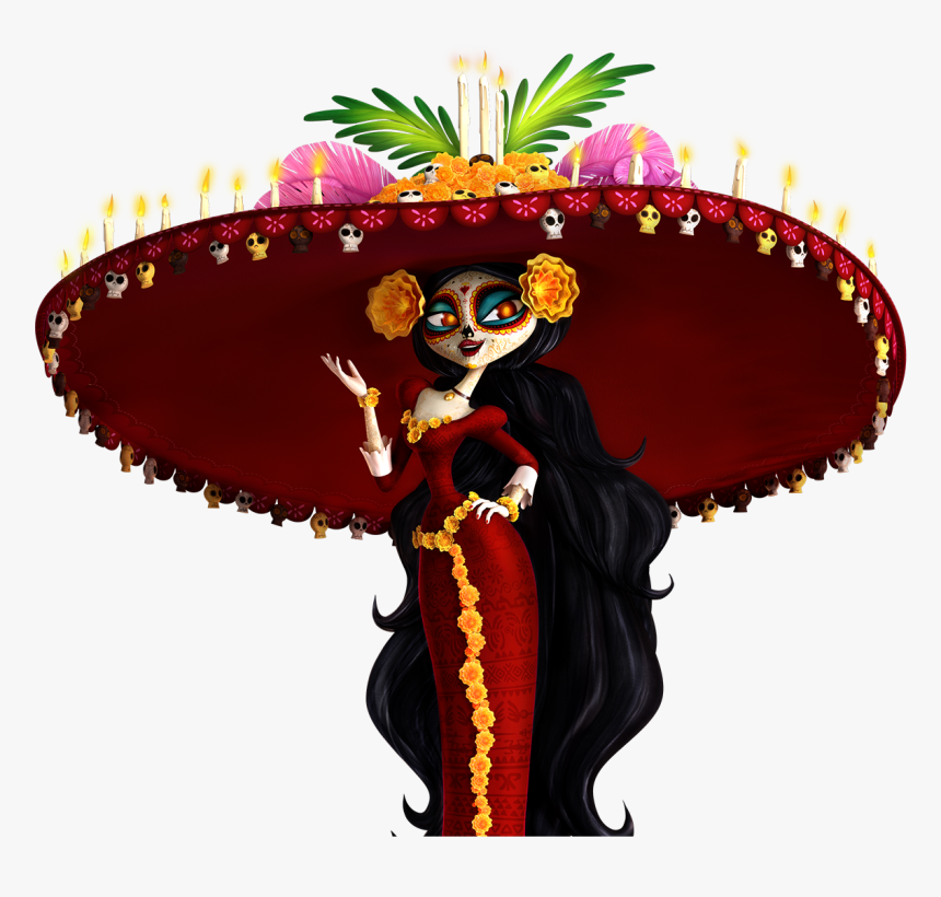 Book Of Life Clipart Image Freeuse Next Cosplay Omgomgomgggg - La Muerte Book Of Life Characters, HD Png Download, Free Download