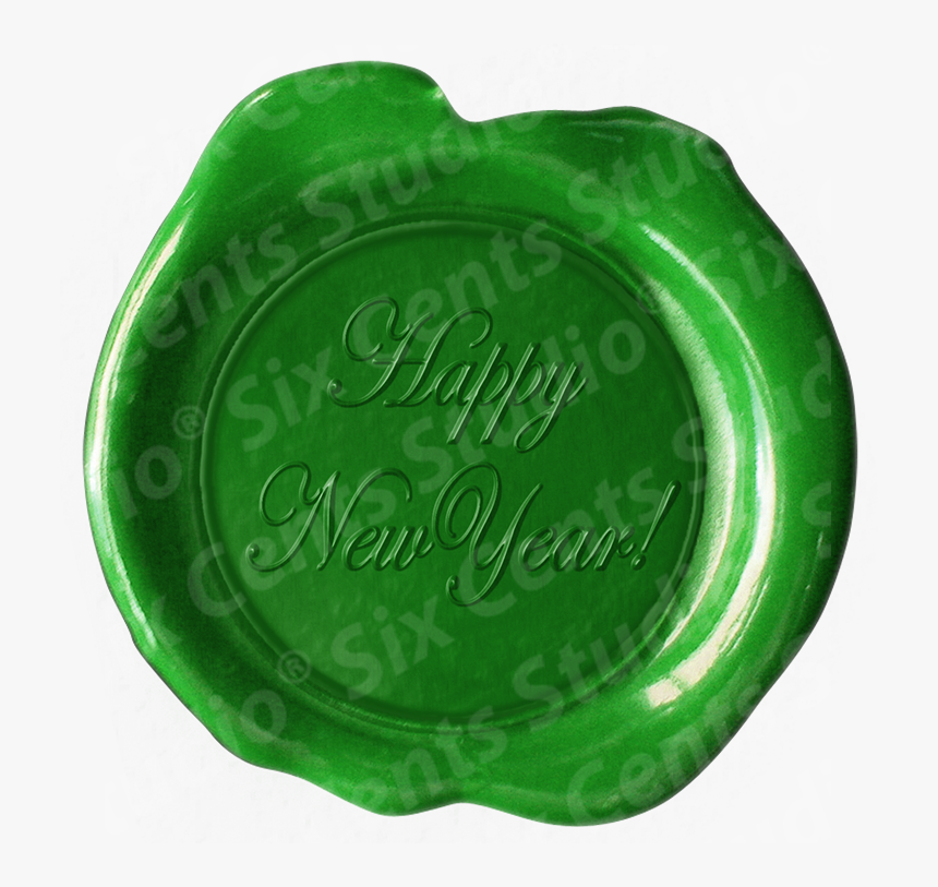 Wax Seal Phrase • Script • Happy New Year - Inflatable, HD Png Download, Free Download