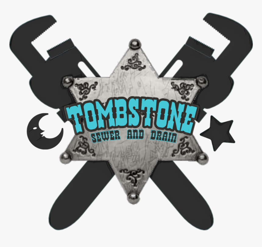 Tombstone Sewer & Drain Logo - Plumbing Tool Clip Art, HD Png Download, Free Download